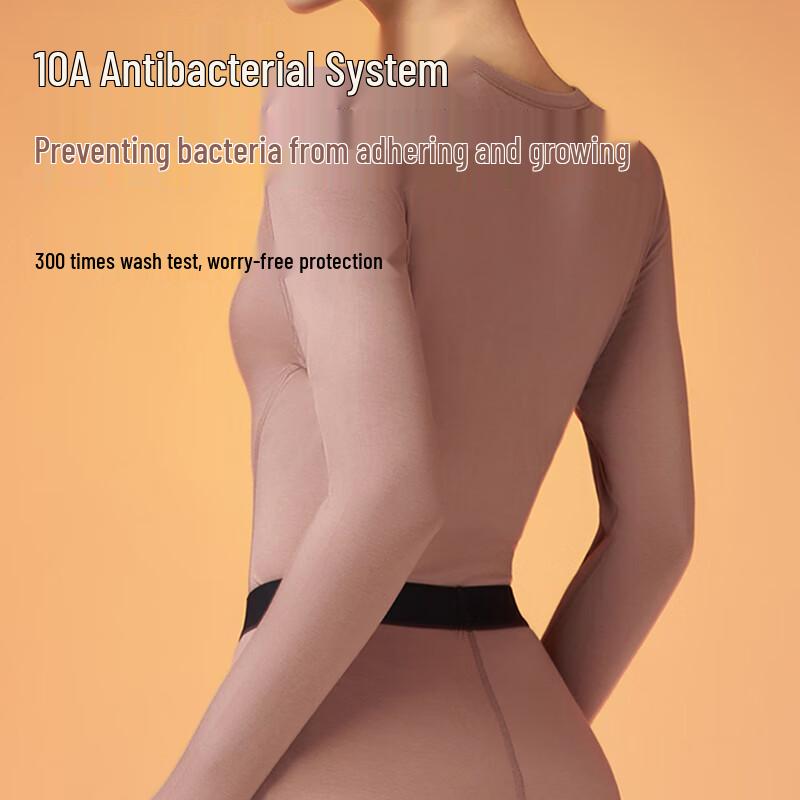 Lonsa Ren Jialun Star Style Antibacterial Thermal Underwear Set