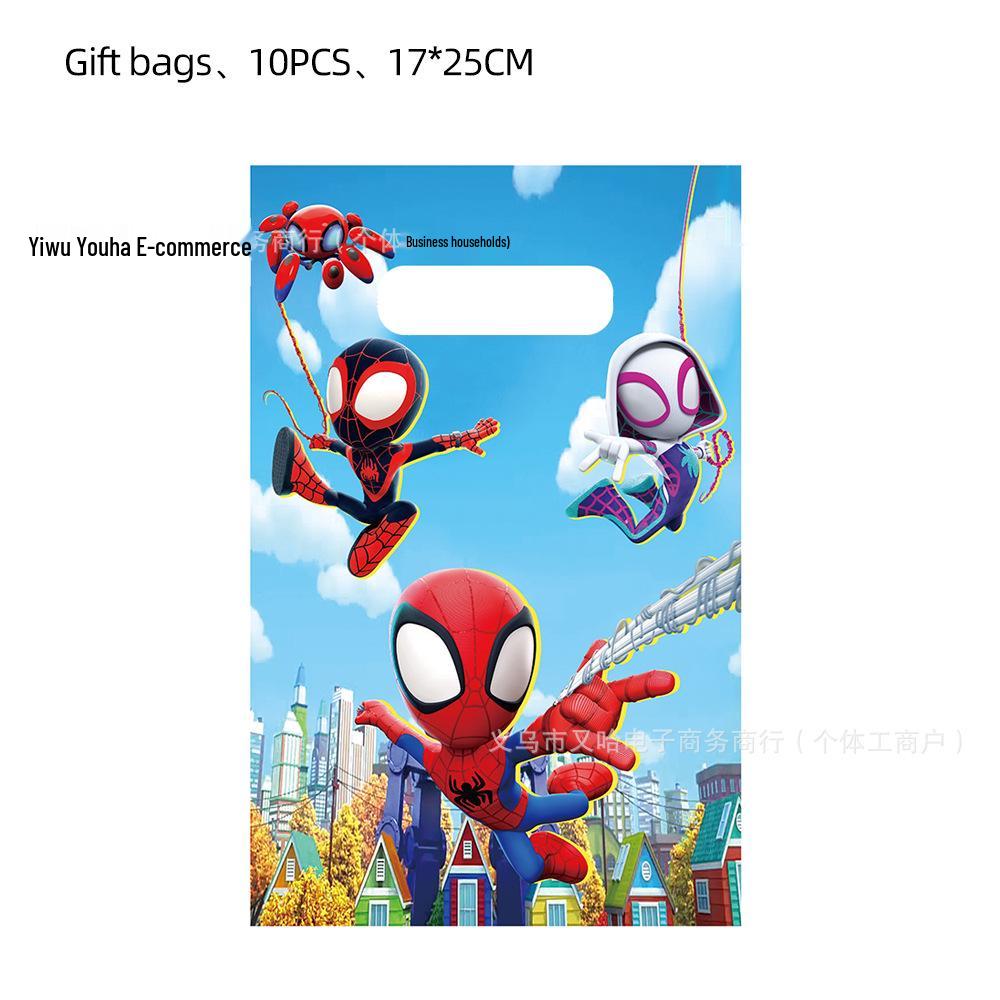 Spider-Man Themed Party Favor Bags