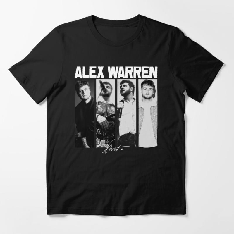 2026 New Singer Alex Warren Graphic Cotton Unisex Shirt Unisexs Clothing Fashion Short Sleeve Y2k ONeck TShirt Fan Gift