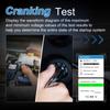 12V Car Battery Tester, 100-2000CCA Fast Accurate 12V Battery Load Tester, Digital Battery Analyzer for Car Truck Motorcycle ATV SUV Boat Yacht