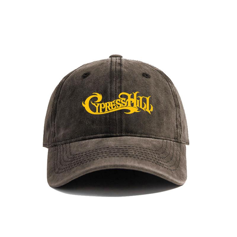 Cypress Hill Baseball Cap Summer Distressed Dad Hats Unisex Outdoor Adjustable Cotton Caps MZ-434