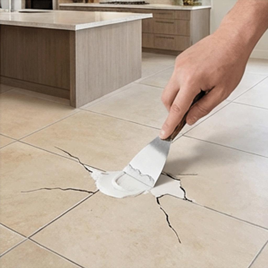 Fliesenfugen Reparaturkleber AB Epoxidharz Keramik Rissfüller Wasserdichter Fugenversiegler für Marmor Stein Boden Wand Befestigungs Klebstoff 85g