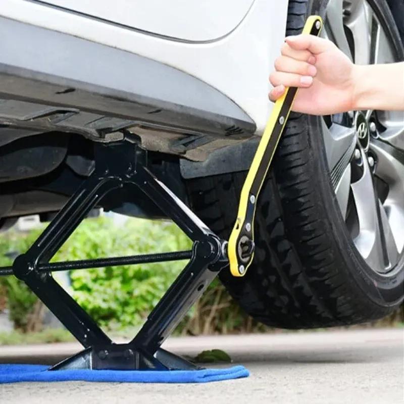 Special Tool Car Jack 08T 1T 2T Portable Labor Saving Hand Cranked Scissor Jack Car Repair Tire Replacement for SUV