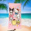 Cute Cartoon Printed Microfiber Beach Towel Quick Dry Soft Absorbent Bath Towel For Seaside