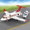 City Airport Airbus Aircraft Model Building Blocks Diy Airplane Control Tower Bricks Educational Toys For Children