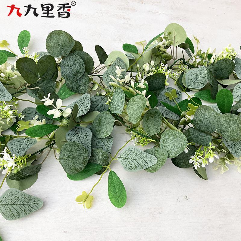 American Spring 180Cm Encryption Simulation Eucalyptus Vine Green Eucalyptus Leaf Butterfly Vine Vine