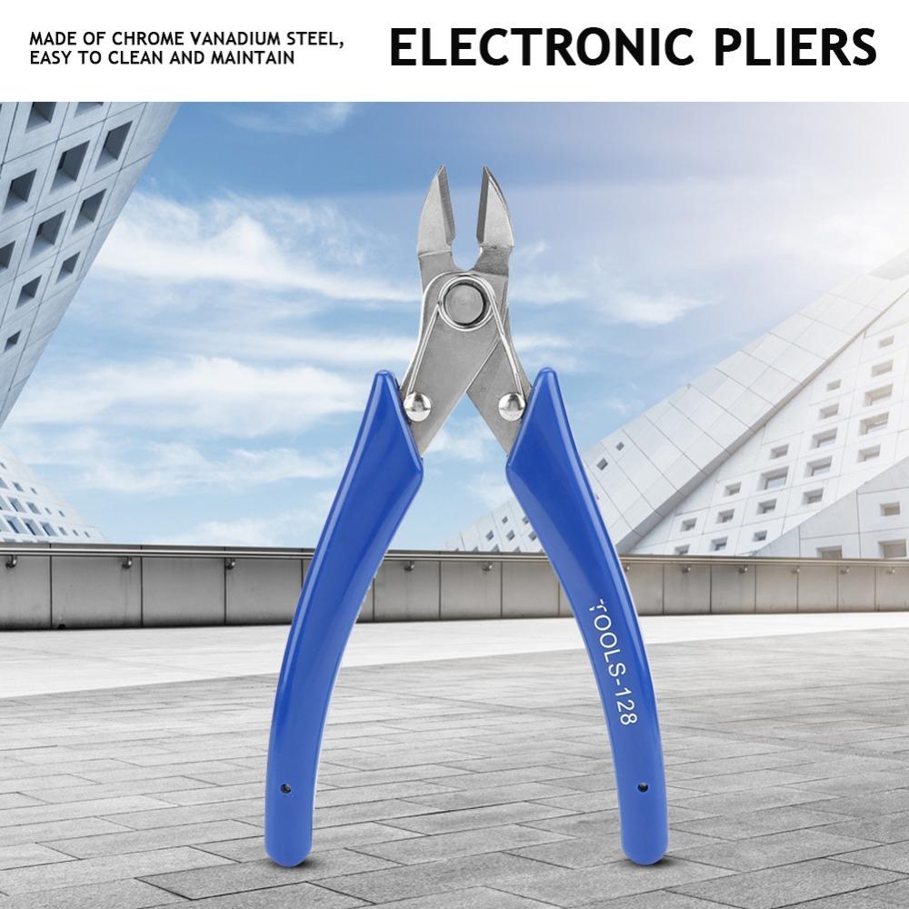 Side Cutting Diagonal Cutting Nippers Stainless Steel Side Cable Cutters Jewelry Making