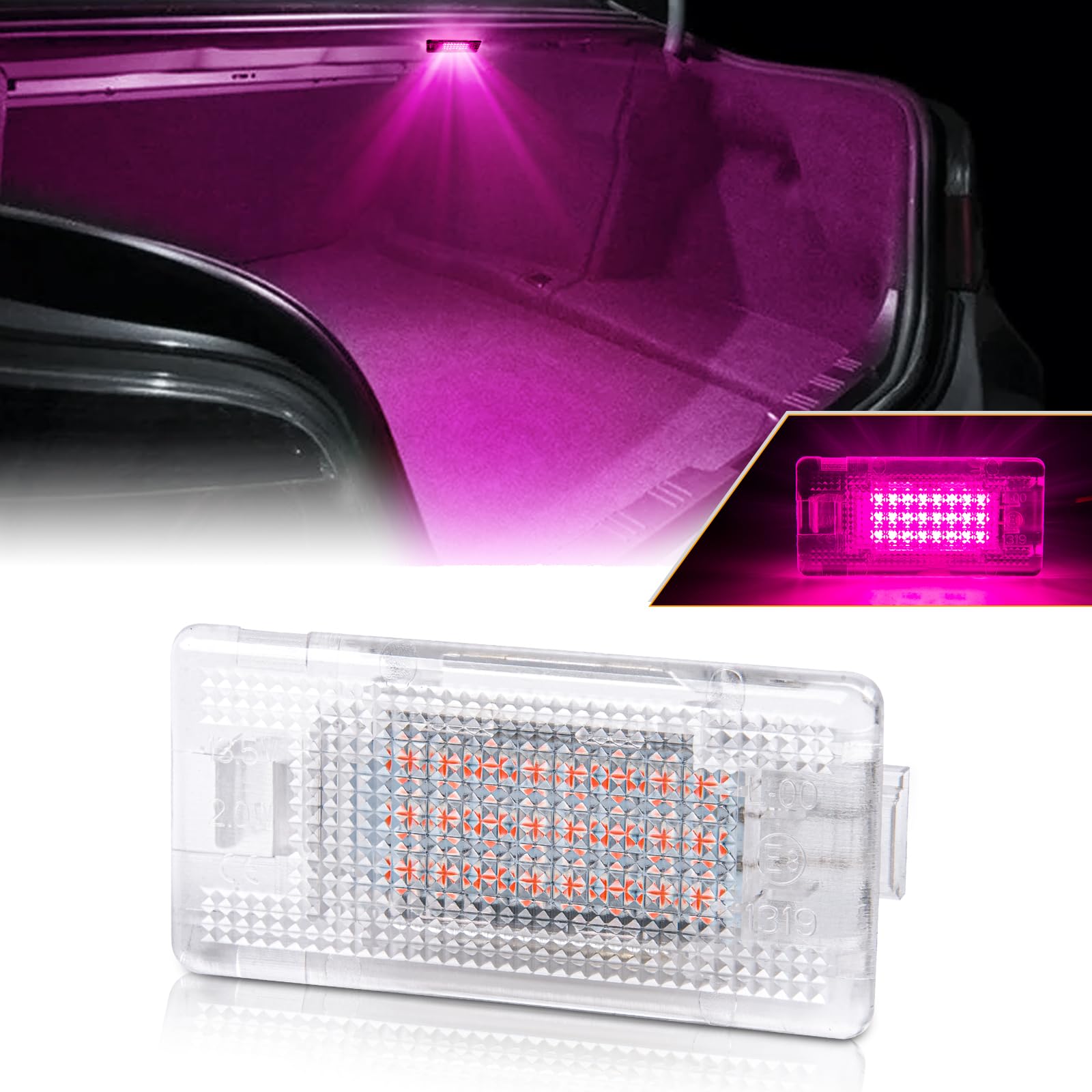 

Светодиодные лампы GemPro для багажного отделения для BMW Mini F57 Лампы/Багажник E36, E46, E90, E92, E93, E82, E88, E39, E60, E61, E63, E38, E65, E66, F01, F02, F10, F20, розовый