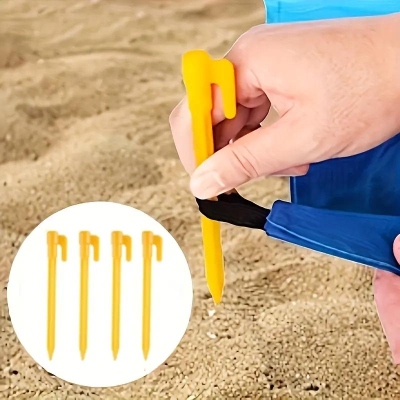 Large Beach Blanket 140×200 Cm - Moisture-resistant and Windproof, with Attachments and Bag, for Outdoor Relaxation