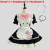 Girl Cosplay Lolita Dress With Polyester Fabric For Halloween Costume And Anime Role Play