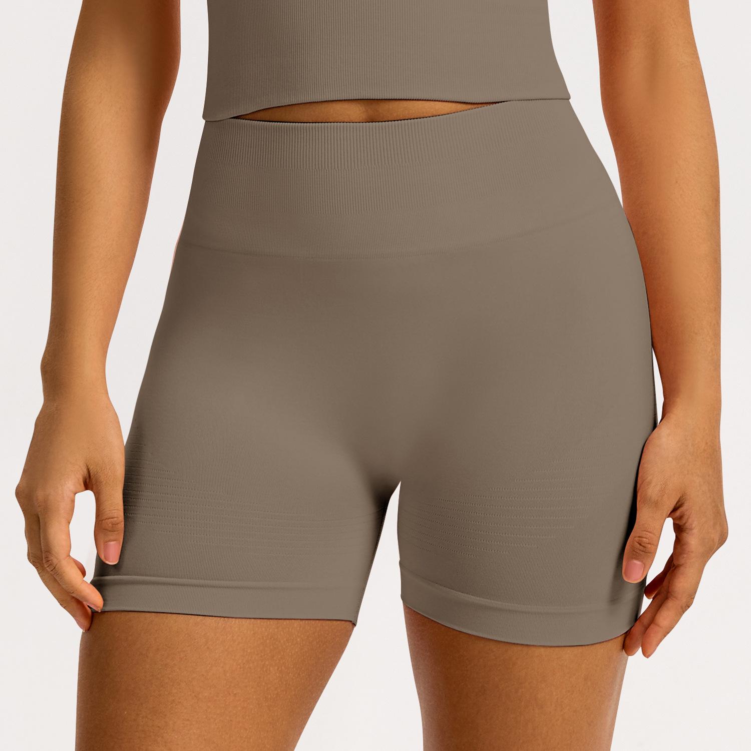 

Спортивные шорты с высокой талией, обтягивающие брюки для йоги, с эффектом лифтинга бедер, фитнес-брюки, женские, быстросохнущие, для бега XL