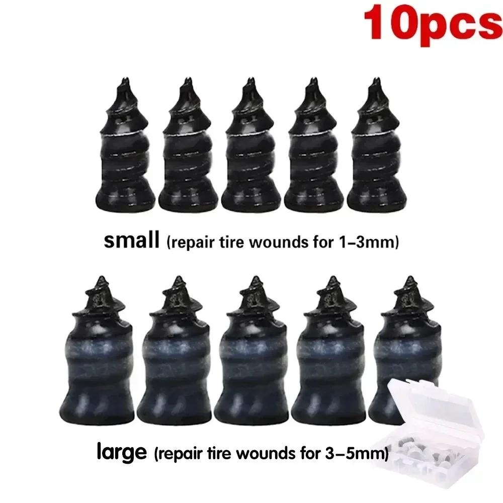 

10/21pcs Car Motorcycle Vacuum Tyre Repair Nails Truck Scooter Bike Tire Puncture Repair Tools Rubber Nails Tire Accessories