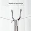 Ret retractable Stainless Steel Clothes Drying Pole with Reach Hook