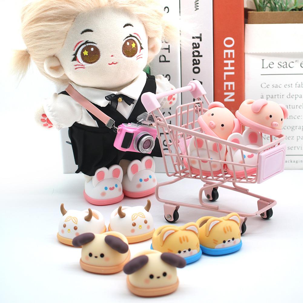 Doll Shoes Suitable for 20cm Cotton Dolls Shoes Slipper Toys Casual Sandal Dolls Accessories DIY Doll Toys