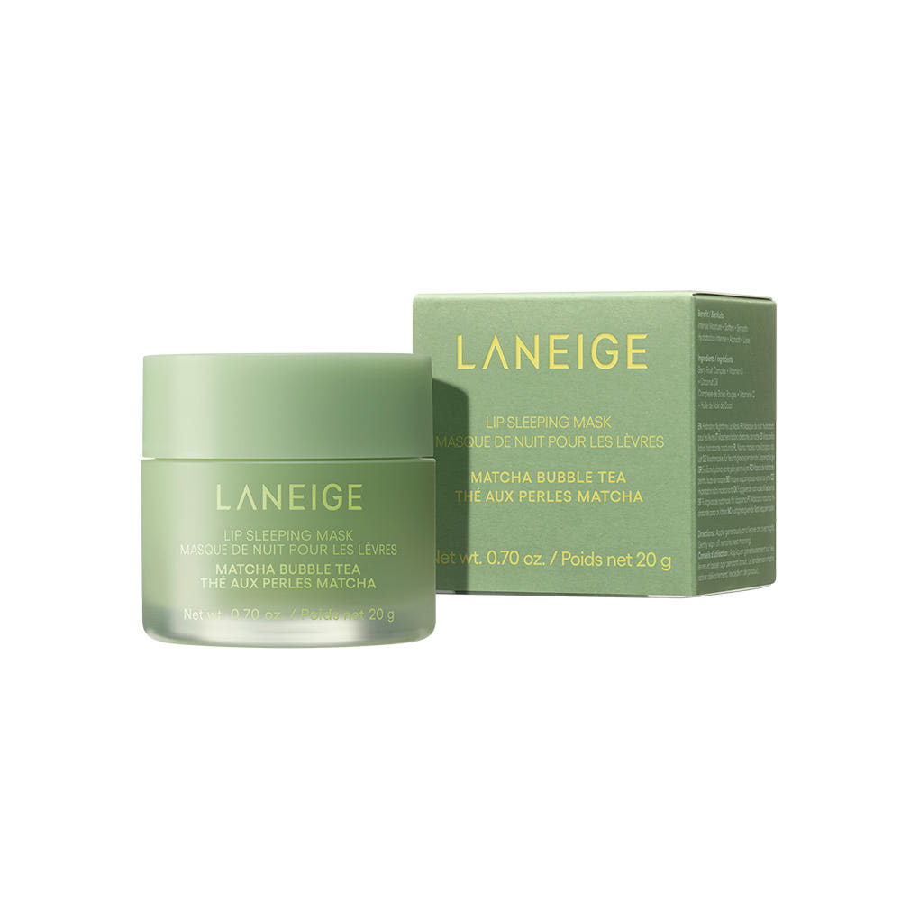 LANEIGE Lip Sleeping Mask (Taro Bubble Tea, Matcha Bubble Tea)