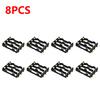 1-10pcs 18650 SMT Battery Holder 18650 SMD Battery Box With Bronze Pins Rechargeable Battery Holder Clip Storage Case Power Bank