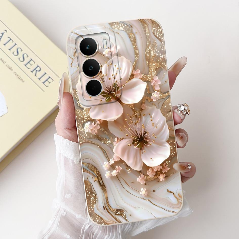 For OPPO Realme C71 Case Fashion Space Flower Soft Candy Silicone TPU Shockproof Cover For Realme C71 4G RMX5303 C 71 Phone Bags