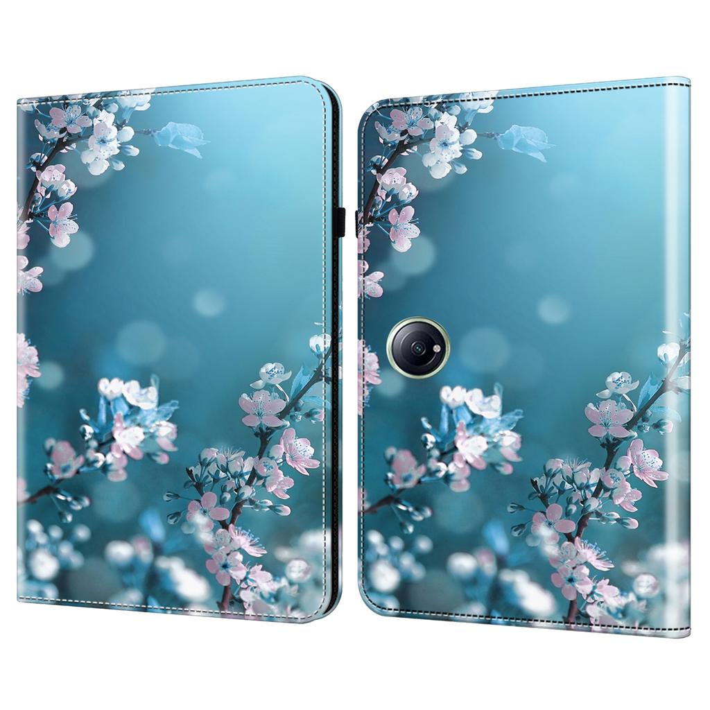 For OnePlus Pad 2/Pad Pro Case Pattern Printed Leather Tablet Cover with Card Slot