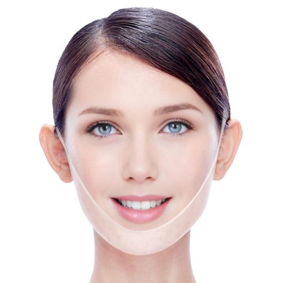 V Line Lifting Chin Strap Reusable Double Chin Reducer Cheek Slimming Sleeping Face Skin Tightening Band Soft Silicone Face Shaper Elastic Strap