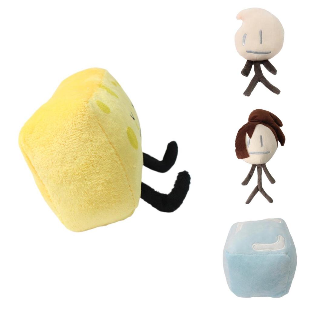 Adorable Dream Island Battle Plushies Cartoon Characters Soft Short Plush Dolls