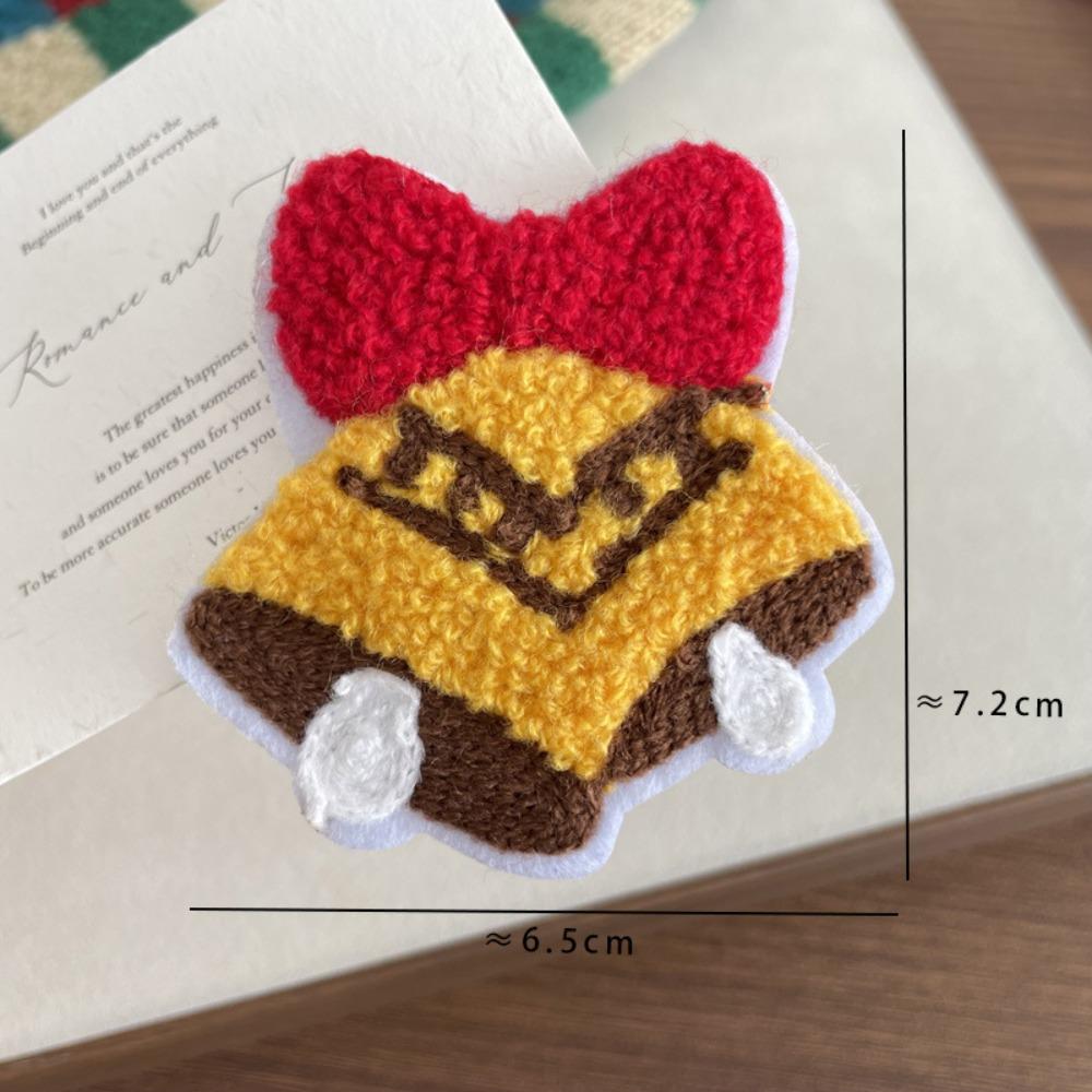 Kreativní vánoční sponka do vlasů s ledním medvědem, sněhulákem, punčochou, plyšové vánoční sponky, sob, sněhová vločka, Santa Claus, vánoční sponka do vlasů