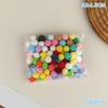 10-30MM Soft Fluffy Pom Poms 100Pcs for Kids DIY Craft Supplies Handmade Art Balls Decor Projects
