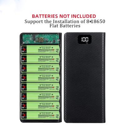 Suport Baterie 18650 Carcasă DIY Încărcare Dublă USB Tip C Carcasă Powerbank pentru Smartphone Cutie de Depozitare Carcasă Power Bank Baterie 18650