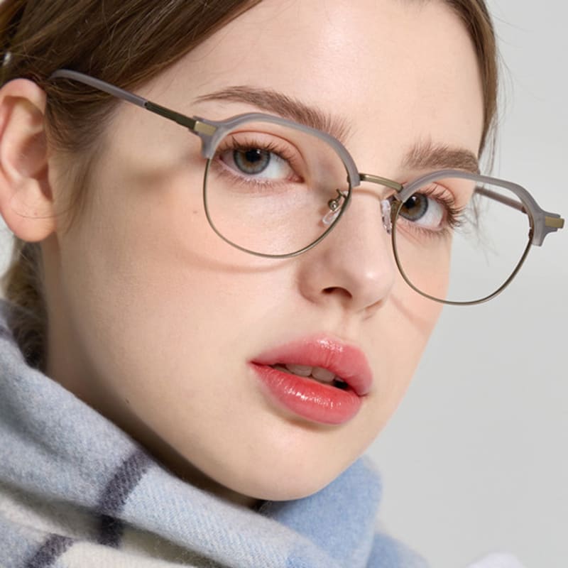 

RECLOW RECLOW FBB82 GRAY GLASS Glasses FREE