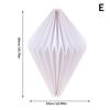 Creative Paper Lantern Shade Nordic Style Folding Pendant Light Art Shade Decorative Light Cover For Living Room Decor
