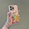 Leather Smiley Face Cartoon for Apple 17promax Mobile Phone Case Iphone16 Dirty 15pro/14/13/12