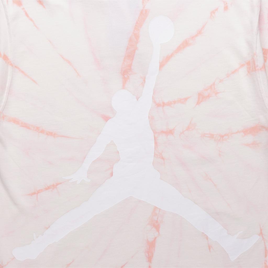 Air Jordan Loose Knit Tie-Dye Print Short Sleeve T-Shirt Men Tops Arctic-Orange DQ3903-100