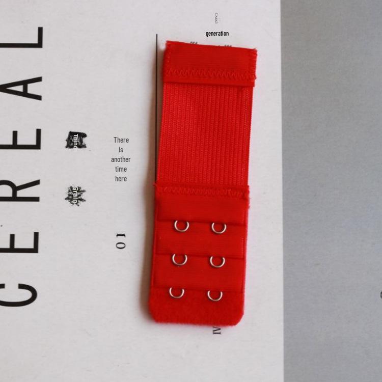 Extensie Sutiene cu Cârlig Dublu din Oțel Inoxidabil, Extensie Elastică cu Trei Rânduri.