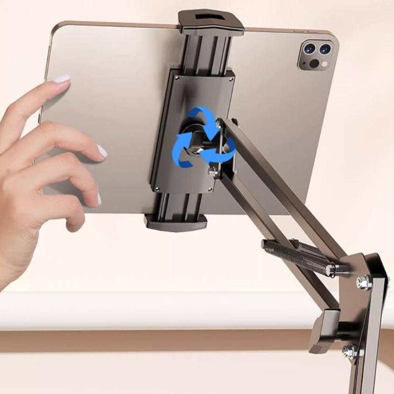 Rotating Cellphone Holder Lazy Bracket Universal for Phone Tablet Folding Angle Adjustable Support Stand for Desktop Bed
