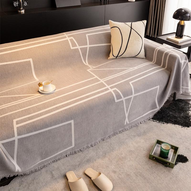 Sofa Towel, Universal for All Seasons, Anti-cat Scratching, Ins Style Sofa Cover Cloth, Full Cover, Sofa Blanket, Sofa Cover, Dustproof