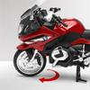 1/12 BMW R1250 RT Alloy Sports Motorcycle Model Diecast Metal Toy Travel Street Motorcycle Model Simulation Collection Kids Gift