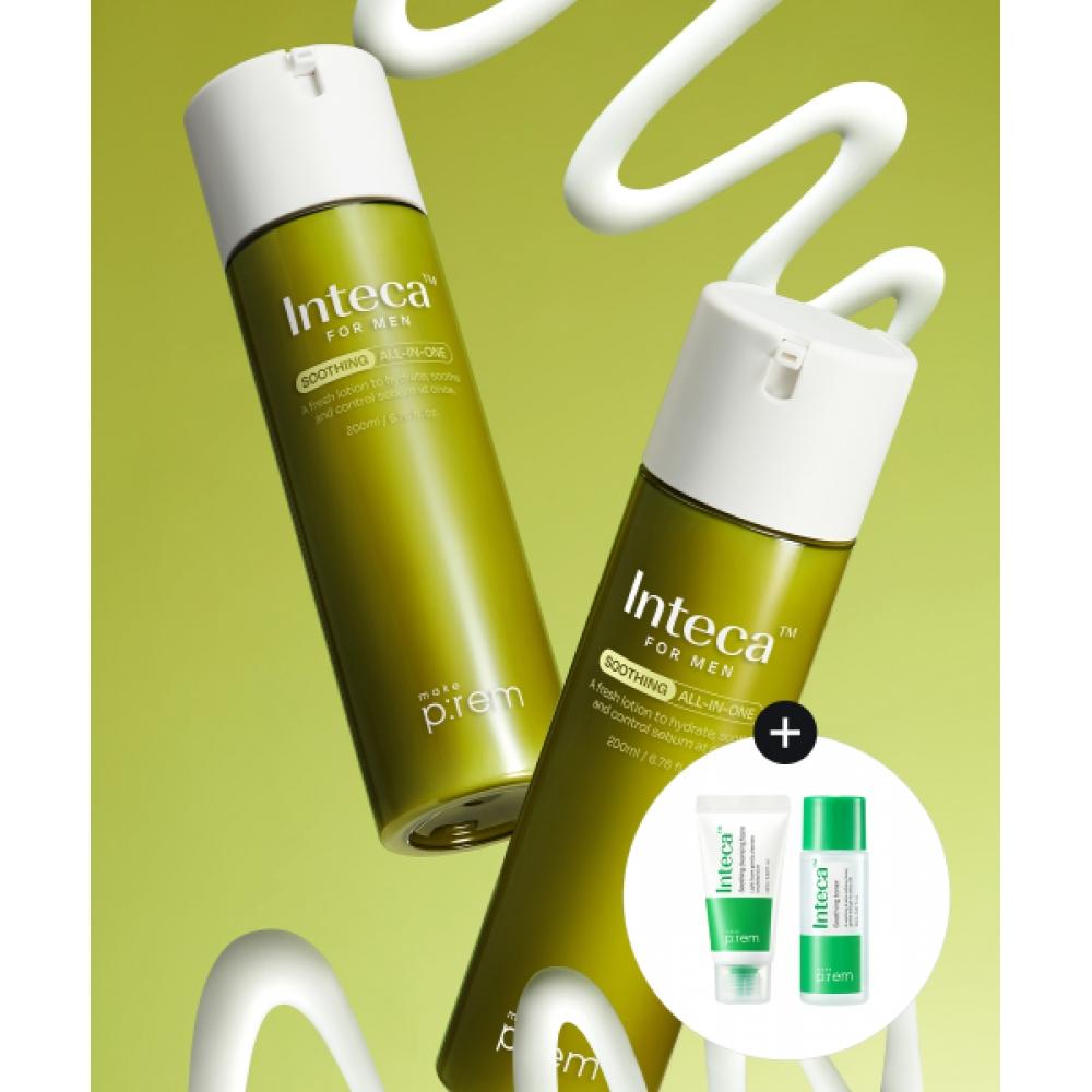 

Makeprem [gift] [2pack] Inteca For Men SoothIng All In One 200ml NONE