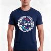 Floral Orca Whales Tshirt Summer Casual Cotton Tee Oversized Streetwear Tops Vintage Graphic Print Loose Fit Short Sleeve
