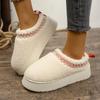 Moda 2025 Styl Butów Śniegowych Krótkie Mini Zimowe Buty Damskie Botki Do Kostki Ocieplane Kostki Ciepłe Płaskie Buty zapatos de mujer