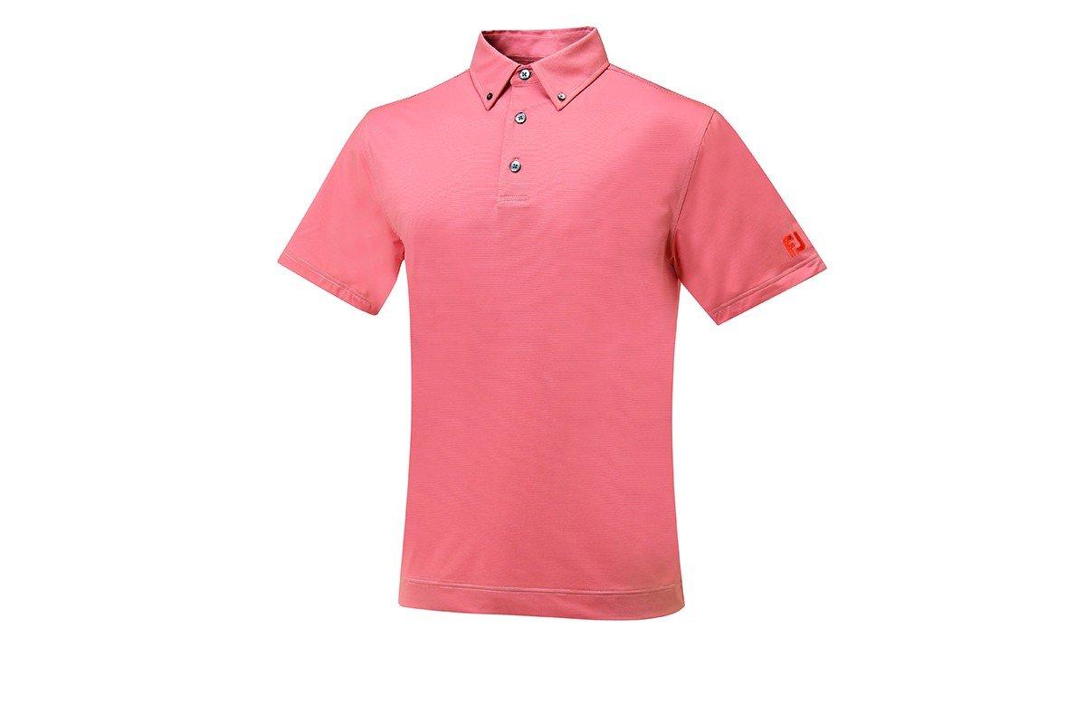 

FootJoy Men s Golf Shirt FJ-F13-S01, Orange, Size 2XL (equivalent to Japanese size 3L)