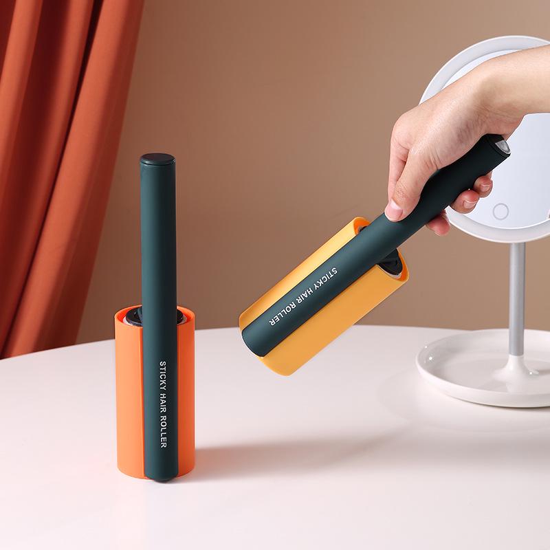Simple Stand-Up Pet Hair Remover Roller with Tearable Sheets