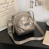 Today's popular bags women's bags autumn and winter versatile niche shoulder messenger bags casual down quilt bags