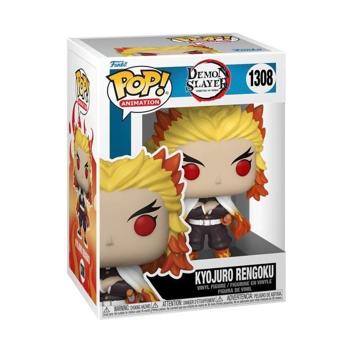 Figurine - Funko - Kyojuro Rengoku - Demon Slayer - Pop! Vinyl - Gris