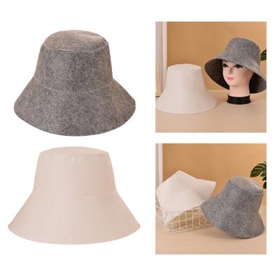 Lightweight Felt Bath Hat Felt Shower Cap Soft and Comfortable Cap for Showering Soft and Absorbent Hair Covers