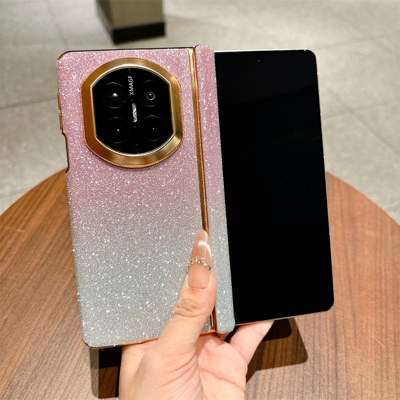 

For Huawei Mate X7 phone case, star diamond design, shockproof and fingerprint-resistant, high aesthetic value, bright colors Huawei Mate X7