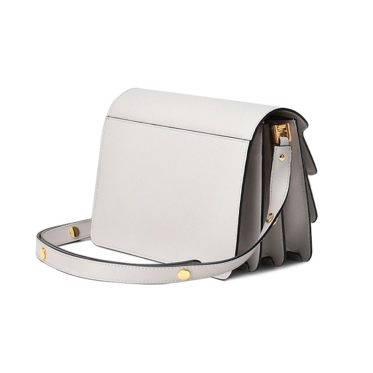 Marni Medium Trunk Shoulder Bag Grey Women Shoulder_bags SBMPN09NO1-LV520-ZN09N