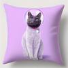 Home Decor Exotic Animals & Fun Food Print Pillow Covers Pattern Cushion Cover Suitable For Sofa Bedroom Car Pillow Cover