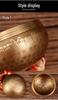 Handmade Nepal Singing Bowl with Six-Syllable Mantra for Yoga, Meditation, and Sound Healing - Calming Bronze Buddhist Bowl for Ear Cleansing.