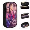 Jules Kounde Fooball Soccer Pencil Case Pencil Box Pen Box for Student Large Storage Bags Students School Gifts Stationery
