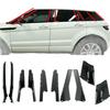 Compatible with Land Rover 10-18 Evoque A, B, C Pillars, Front/rear Exterior Door Trim Panels, and Front Windshield Left/right Trim Strips.