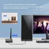 2.4G Digital Wireless Music Adapter, 50M Audio Transmitter and Receiver Kit with 3.5mm R/L AUX for TV Box, DVD, PC